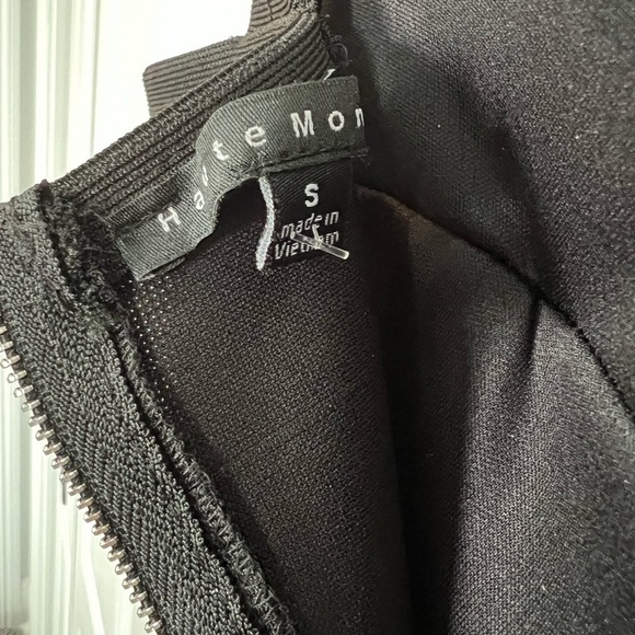 NWT Haute Monde black bodycon dress. - Picture 6 of 8